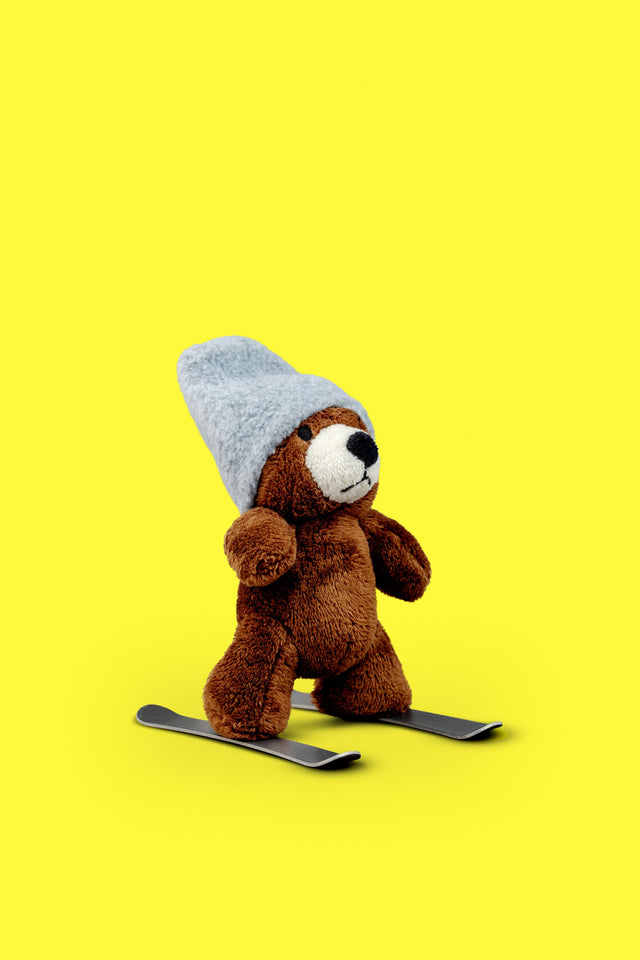 snowbaer on ski "silver"