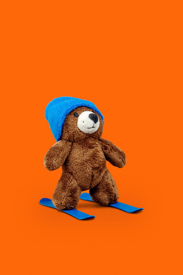 snowbaer on ski "blue"