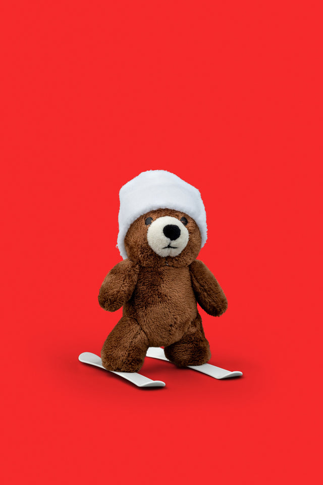 snowbaer on ski "white"